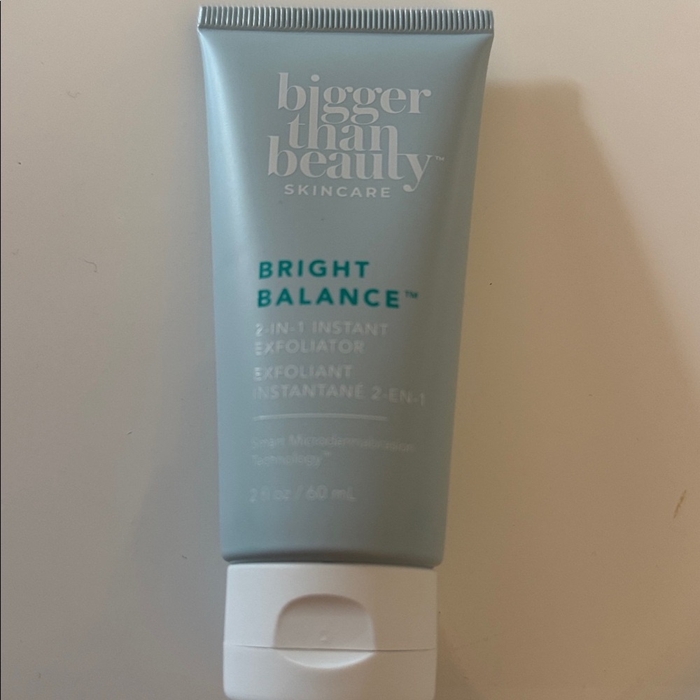Bigger Than Beauty Bright Balance 2 in 1 Instant Exfoliator